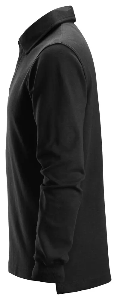 Rugbyshirt Zwart Snickers 2612