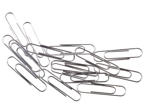 Paperclip 55mm lang vernikkeld (doos à 100st)
