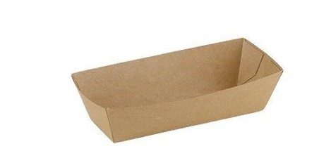 Snackbak A5 karton bruin 105x33x30mm