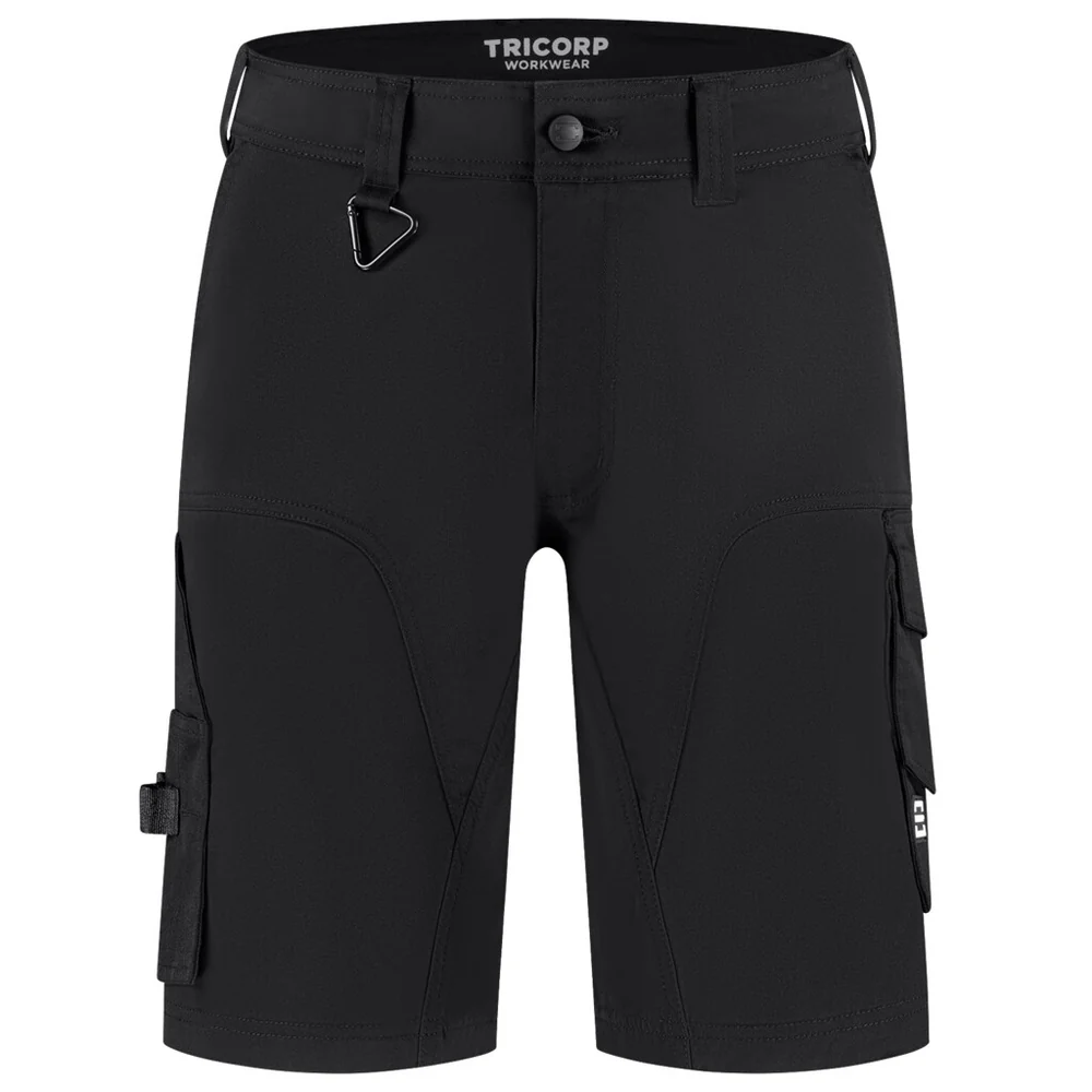 Werkbroek kort Functional Stretch Redefined zwart