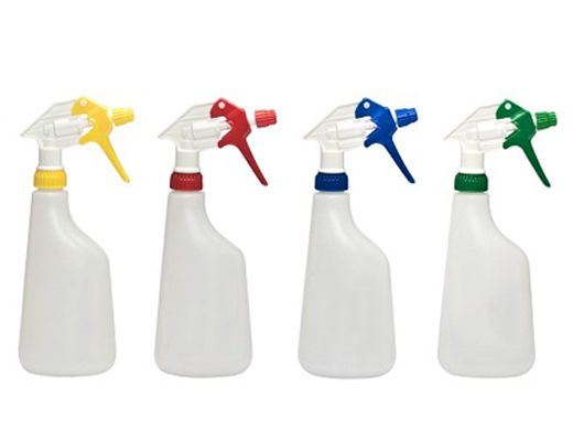 Sprayflacon 600ml geel keuken