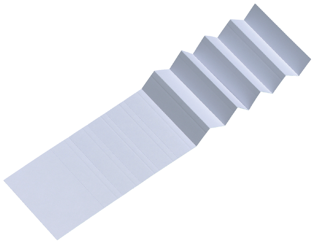 Ruiterstrook A5847-0 Wit
