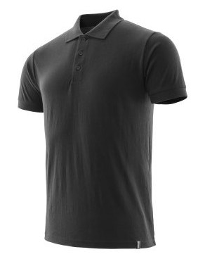 Poloshirt Mascot zwart