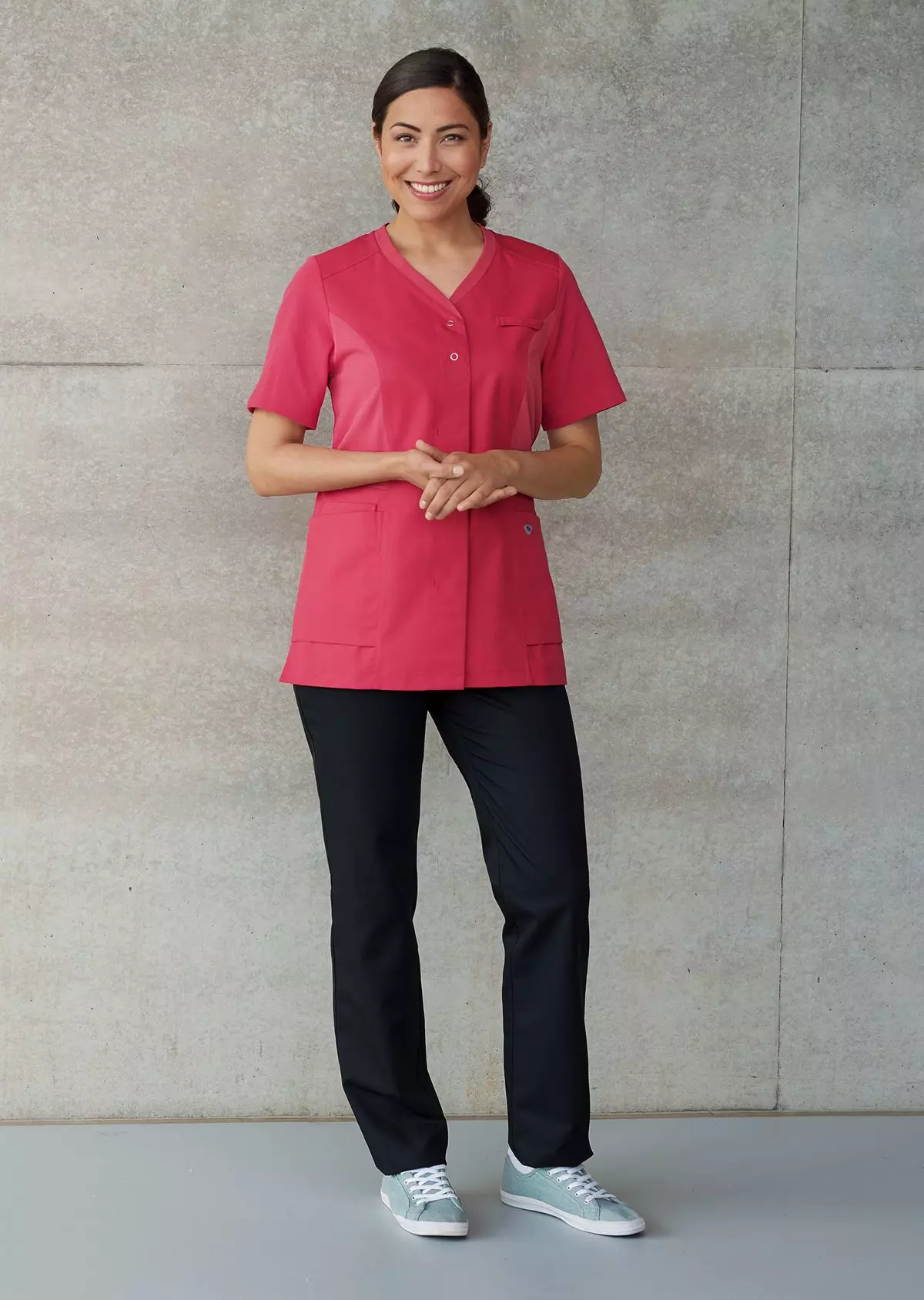 Zorgjas 1750 Rood BP Dames Model