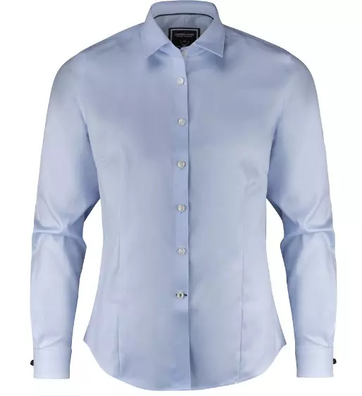 Blouse Black Bow 60 skyblue dames Harvest & Frost