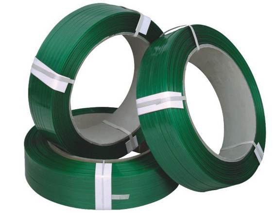 PET band 15,5mmx1500m 90mu groen kern Ø406mm