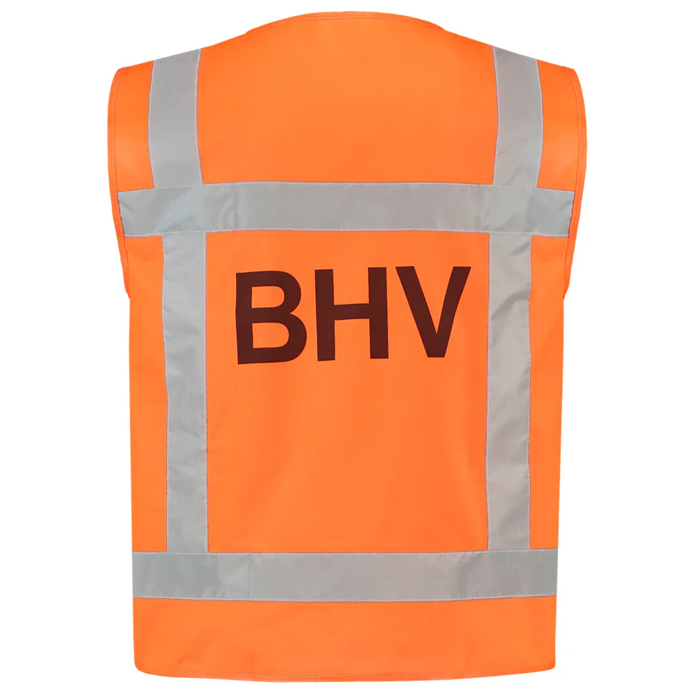 Veilgheidsvest Fluor Oranje RWS BHV