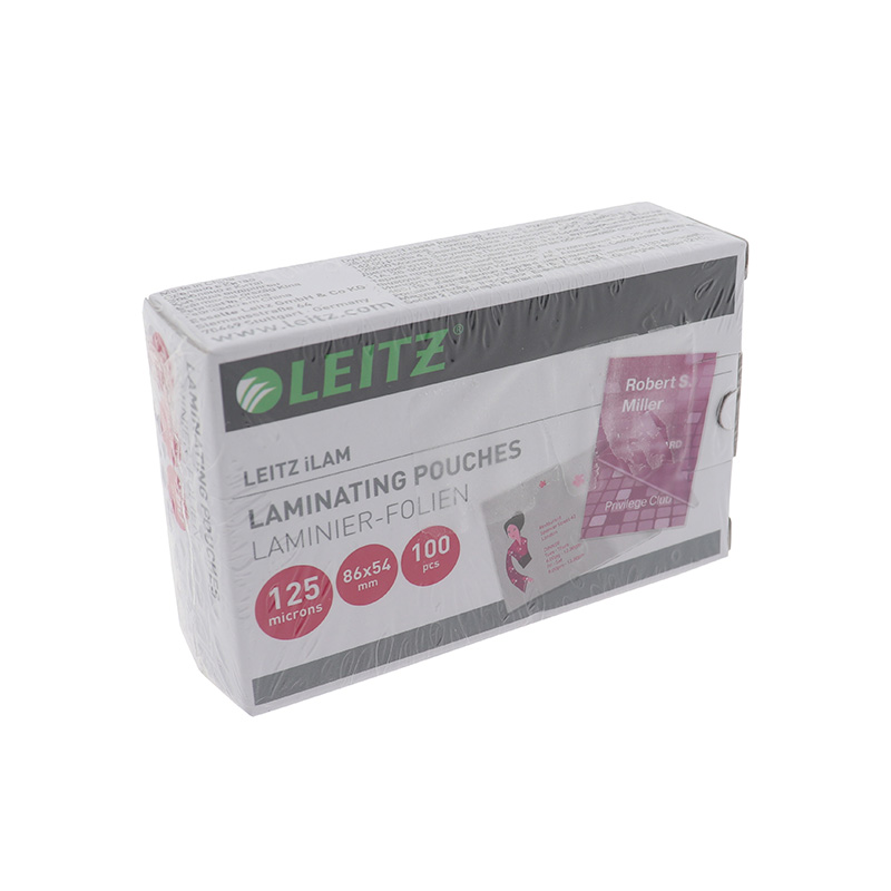 Lamineerhoes Leitz 54x86mm 2x125mu (doos à 100st)