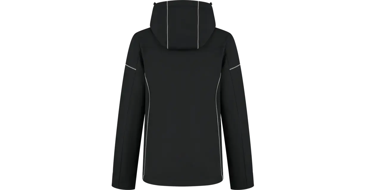 Softshell jas Curtis dames zwart/grijs