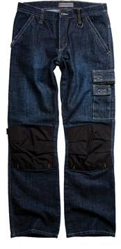 Spijkerbroek Sander A82 lengte 32 donkerblauw