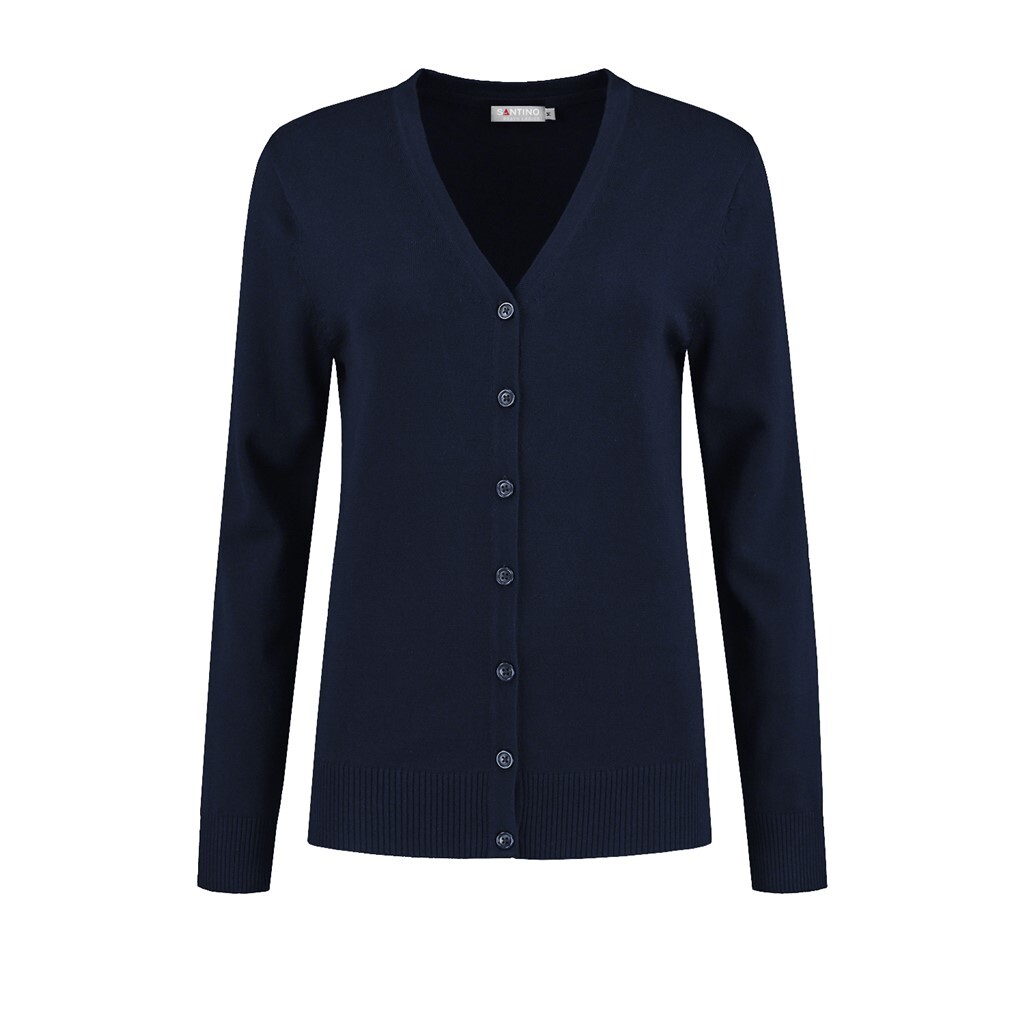 Santino Cardigan Prato Ladies Navy