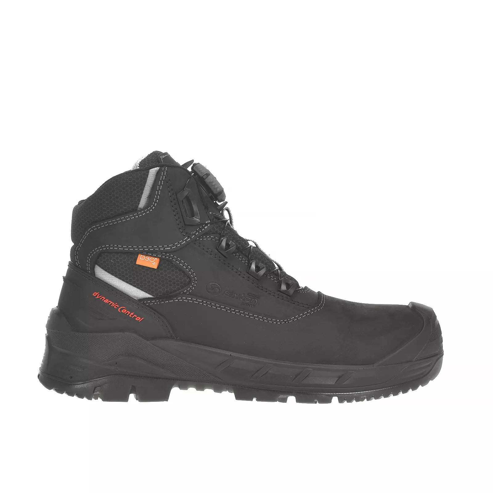 Sixton Brennero High S3 veiligheidsschoen Zwart