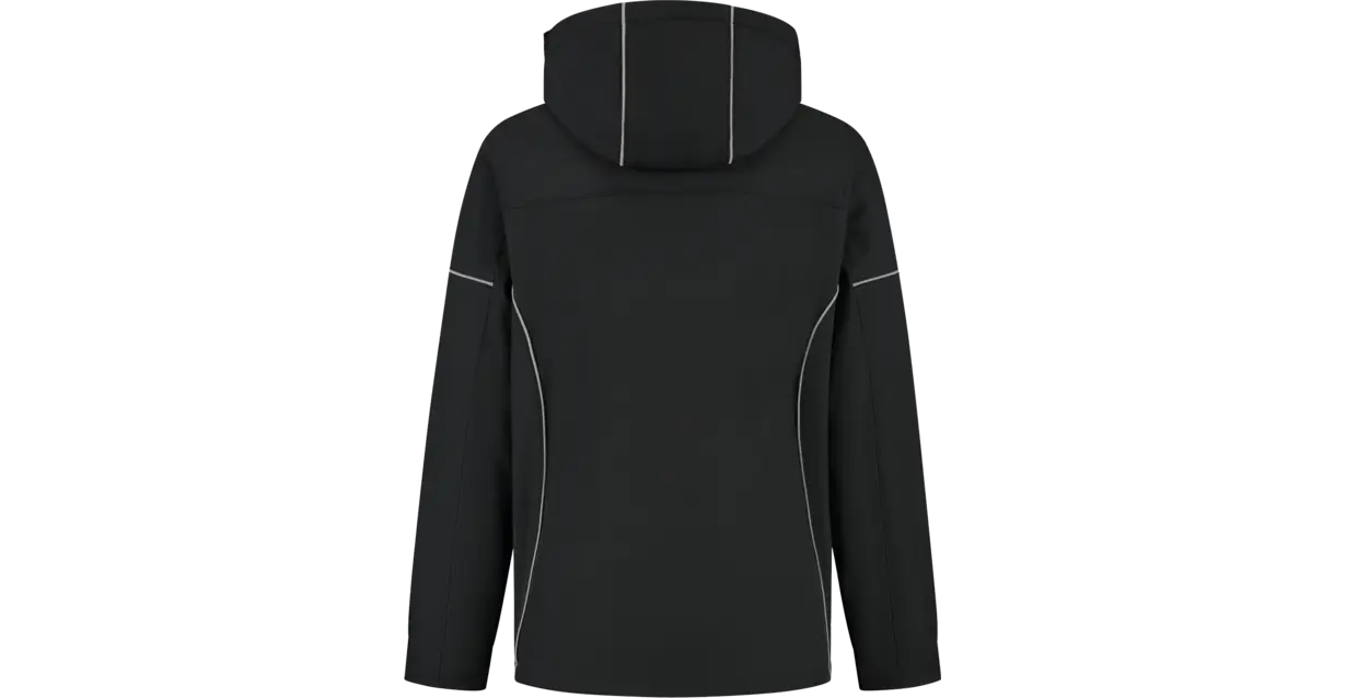 Softshell jas Curtis zwart/grijs