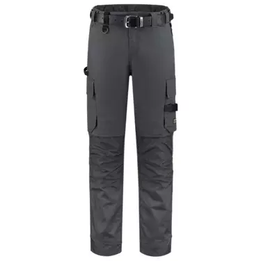 Werkbroek Twill Cordura Stretch donkergrijs