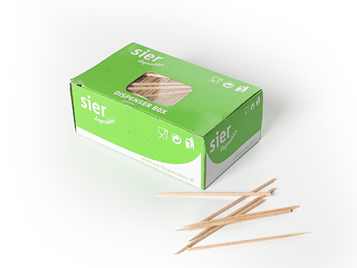 Cocktailprikker 65mm 33010 (pak à 1000st)