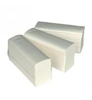 Handdoek 195x263mm 1-laags minifold wit (doos à 1760st)