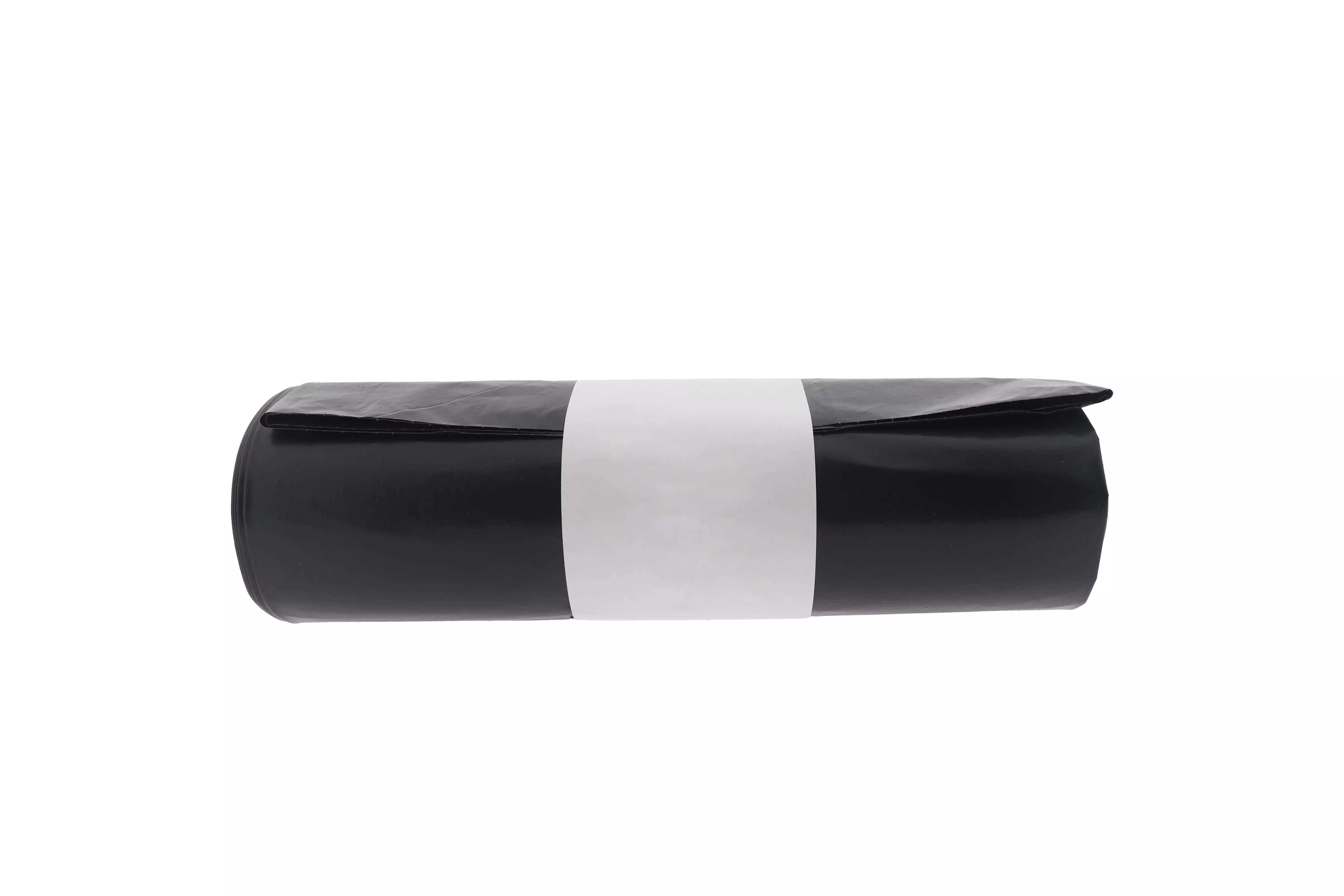 Afvalzak LDPE 90x125cm T60 38mu Zwart