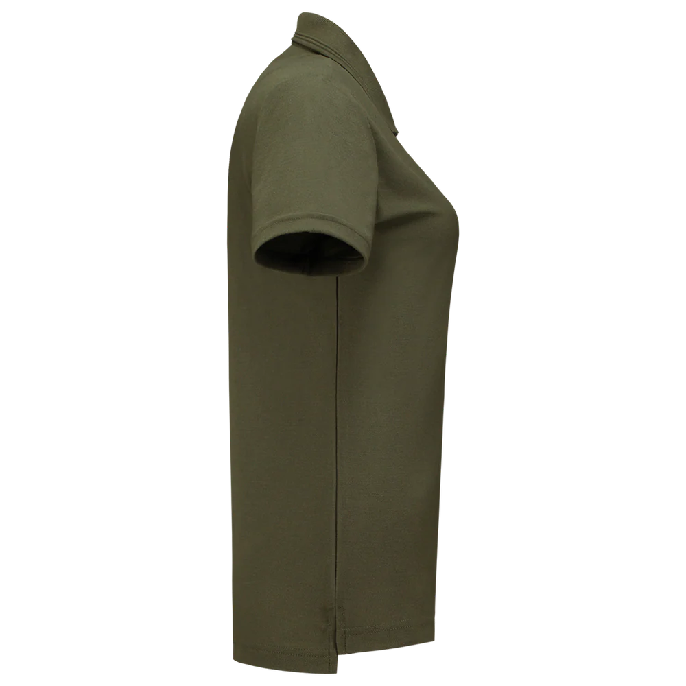 Polo dames slim fit PPFT-180 army