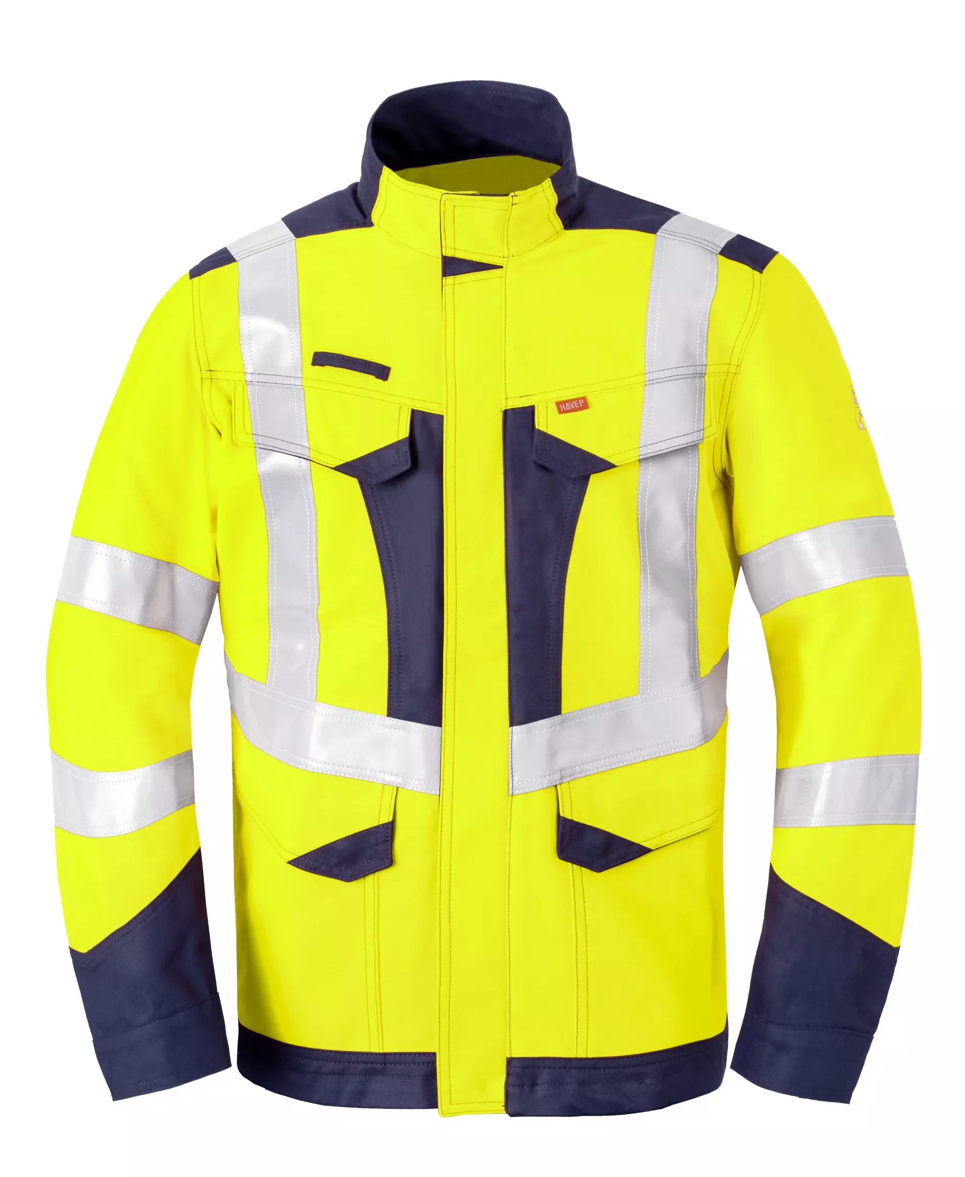 Jas Multi Shield havep fluor geel/marine50247