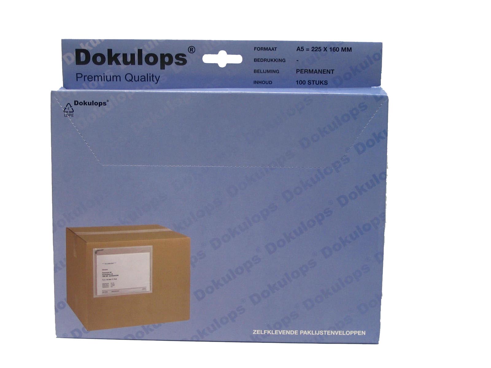 Dokulops C8 225x122mm blanco