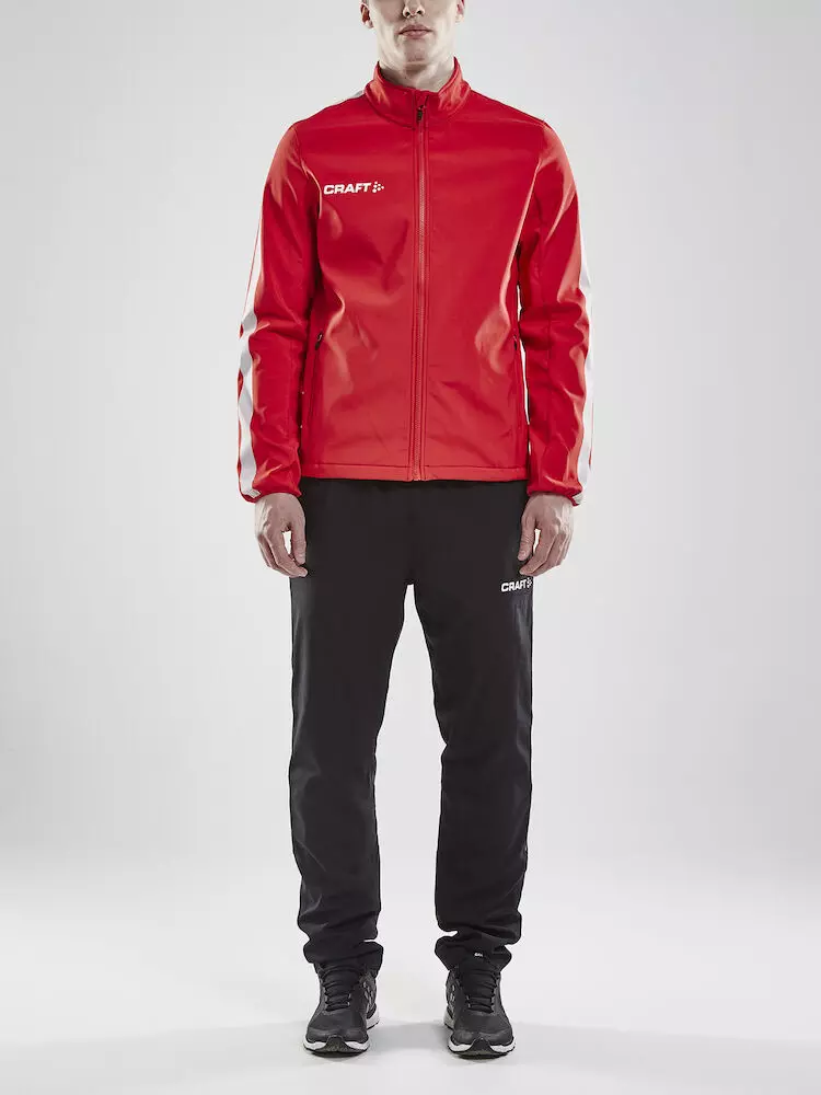 Softshell jas Pro-control rood