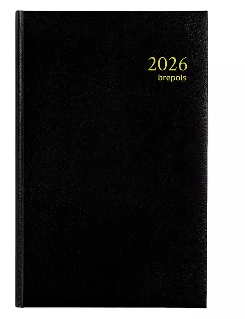Agenda 2026 Brepols Saturnus 1 Dag op 1 Pagina