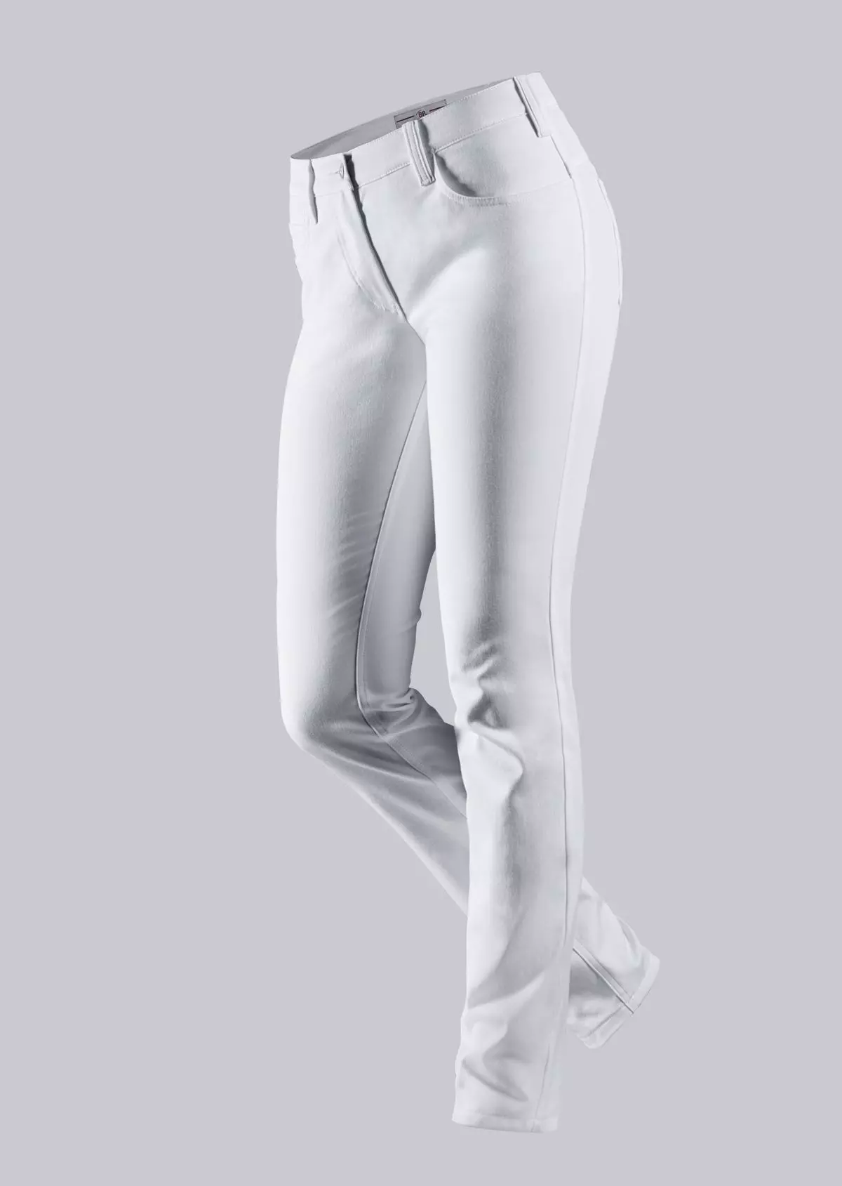 Spijkerbroek BP 1755 slim fit dames lengte 36 wit special