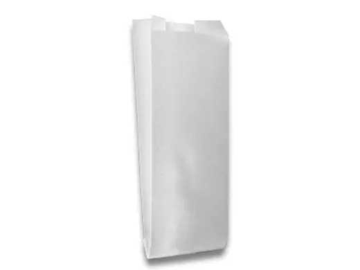 Inpakzak Wit ½-pond Ersatz papier 11/8x27cm 1400 stuks
