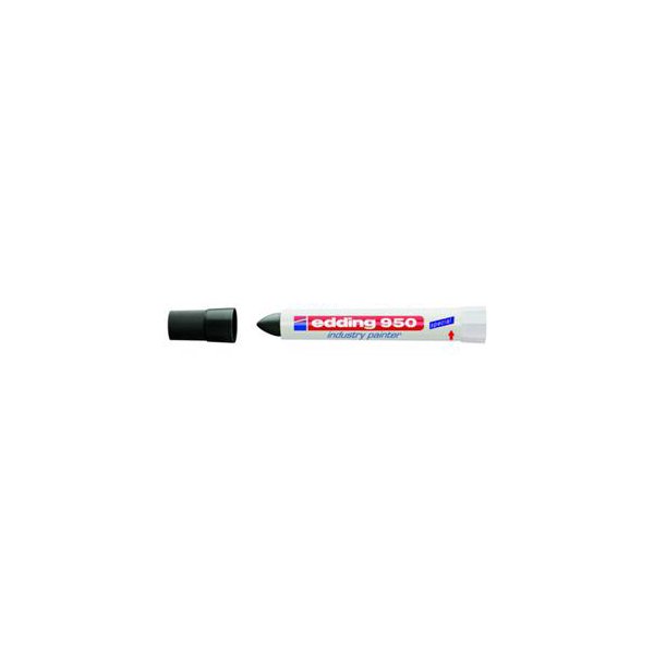 Viltstift Edding 950 rond 10mm zwart pastamarker