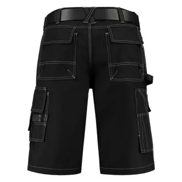 Tricorp Korte Werkbroek Canvas Zwart