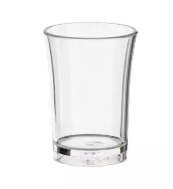 Medicijn-shotglas 30ml herbruikbaar Ecozen glasheldere hardcup (doos 500st)