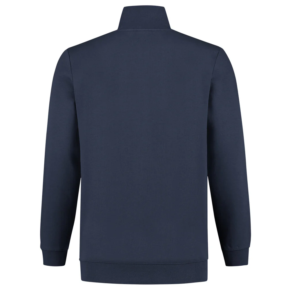 Sweatvest 60°C wasbaar inktblauw