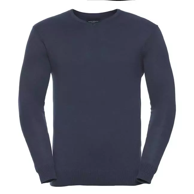 Pullover 710M v-hals french marine