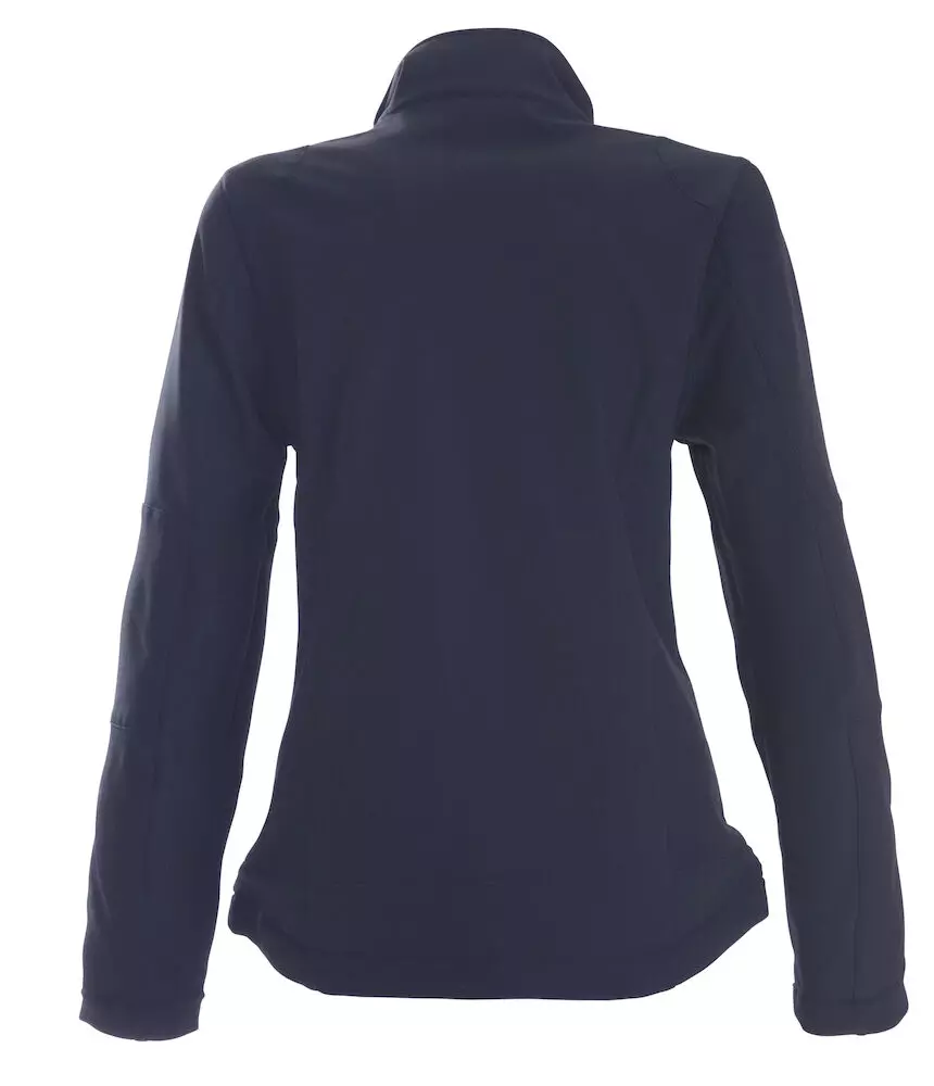 Softshell Jas Dames Trial Donkerblauw Printer Twepa