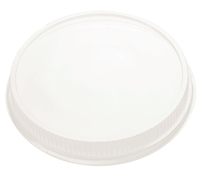 Deksel APET fonduebord 26cm transparant (doos à 200st)
