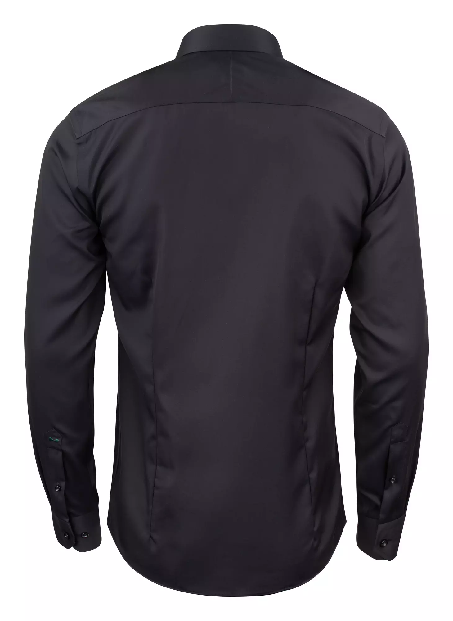 Overhemd Green Bow 01 Regular fit zwart Harvest & Frost
