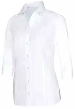 Blouse Capraro 29341 3/4 mouw stretch wit