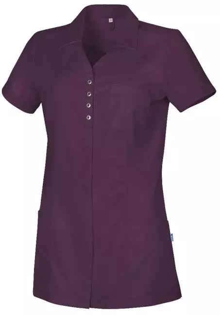 Dames tuniek Sonia met PiquÃ© cassis