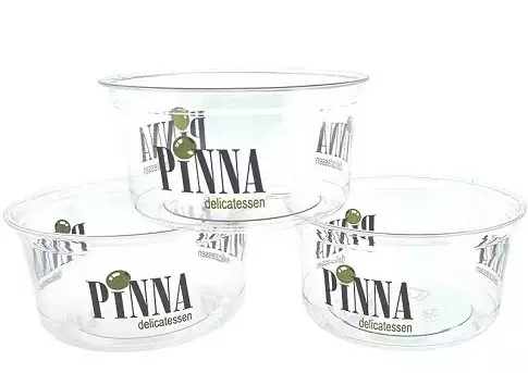 bedrukte disposables pinna delicatessen