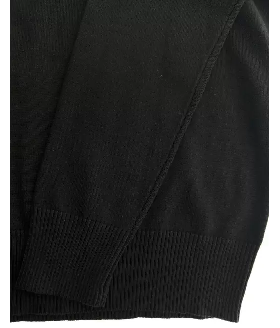 Sweater Porto v-hals zwart