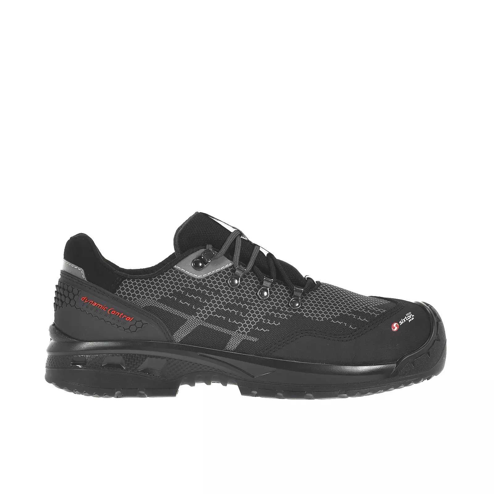 Sixton Susa Low S3 veiligheidsschoen Zwart/Grijs