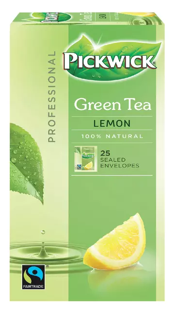 Pickwick Green Tea Lemon 1,5 gram 25 stuks