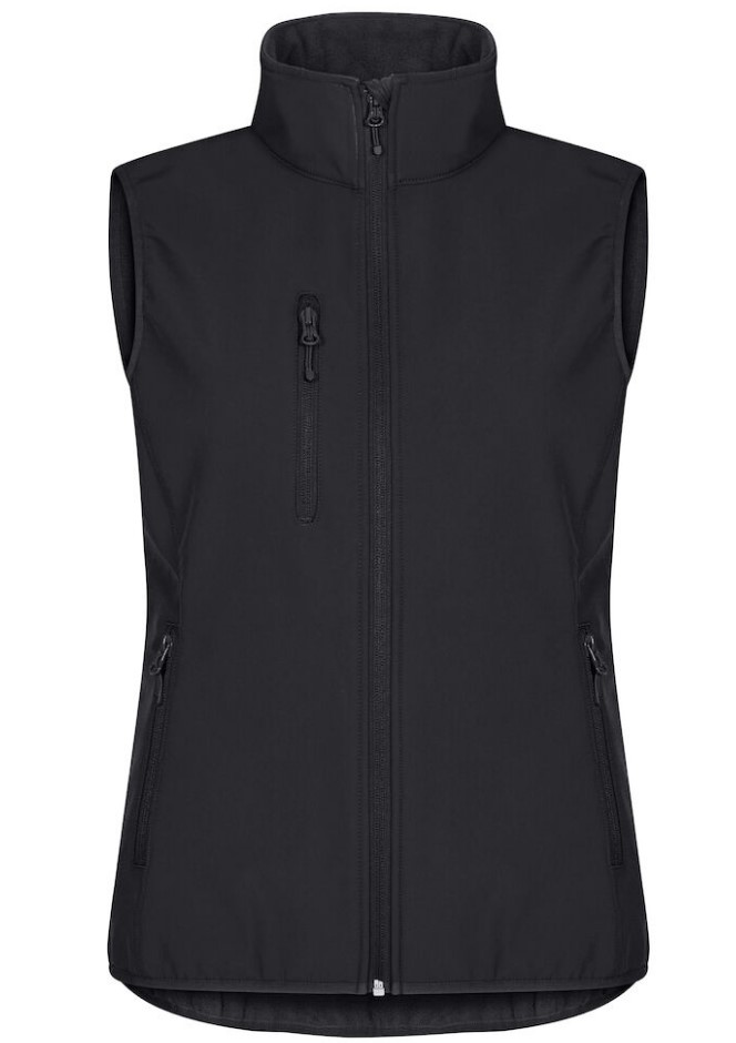 Bodywarmer Classis dames zwart