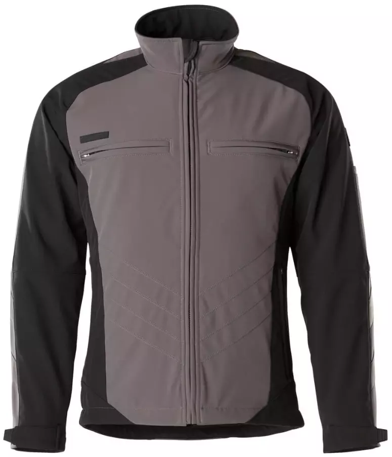 Softshell jas Dresden antraciet/zwart