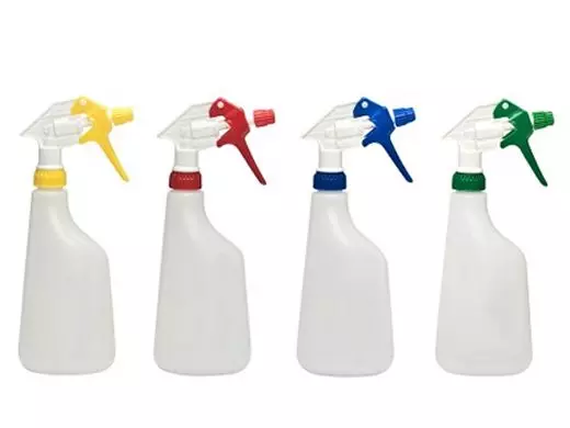 Sprayflacon 600ml blauw interieur