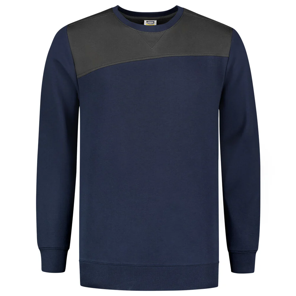 Sweater Bicolor Naden ink-darkgrey