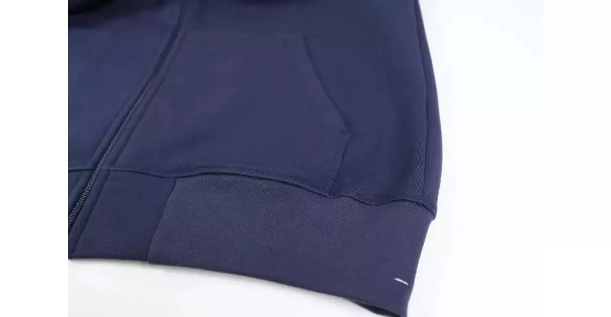 Hooded sweatvest Reno marine