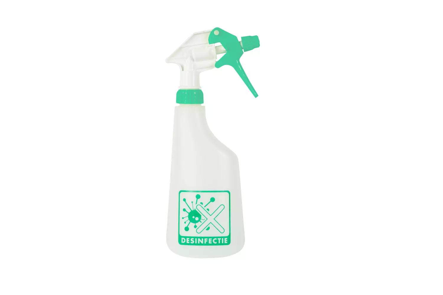 Sprayflacon 600ml groen desinfectie