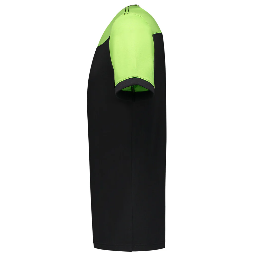 T-shirt Bicolor Naden Black/Lime