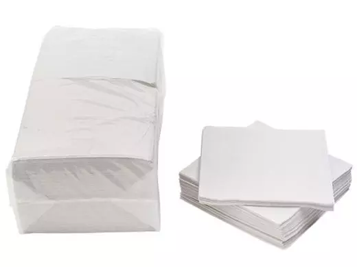 Papieren Servetten Wit 2-laags 40x40cm